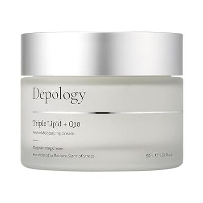 depology Triple Lipid+Q10 Facial Moisturizer | Daily Face