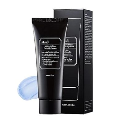 DearKlairs Midnight Blue Calming Cream， Soothing， Redness