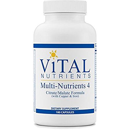 vital nutrients - multi-nutrients 4 citrate/malate formula