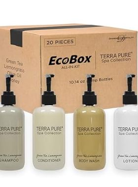 Terra Pure Spa Collection 20 Piece Ecobox All-In-Kit | Gr