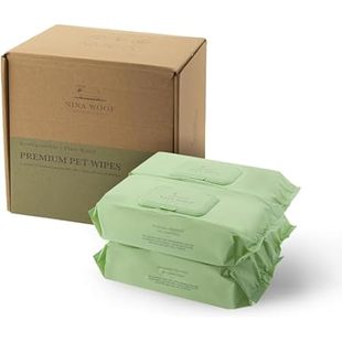 Premium Dog Wipes - Alcohol-Free Plant-Based Cleaning Wip