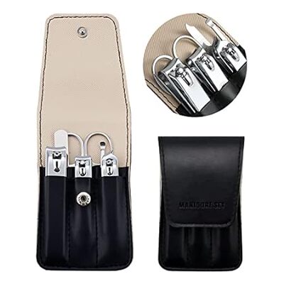 Nail Clipper Set， 6 Pcs Toenail Clippers， Stainless Steel