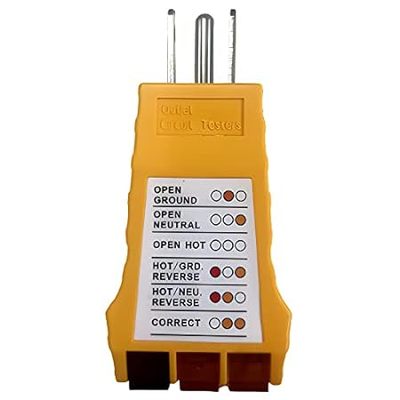 EOHELGRO Outlet Tester， Socket Tester for GFCI/Standard N