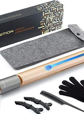 NITION Ceramic Tourmaline Hair Straighteners LCD Flat Iro