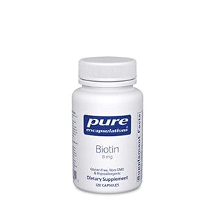 Pure Encapsulations Biotin 8 mg - B Vitamin Supplement to