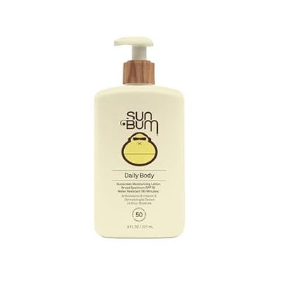 Sun Bum Daily SPF 50 Sunscreen Body Lotion | Vegan and Ha