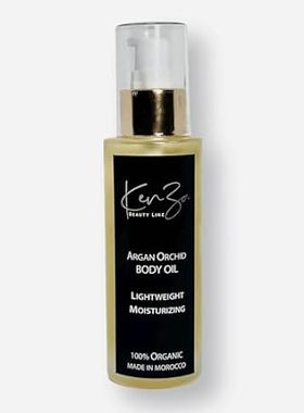 Moroccan Body Oil， Non-Greasy， Deeply Hydrating Organic A