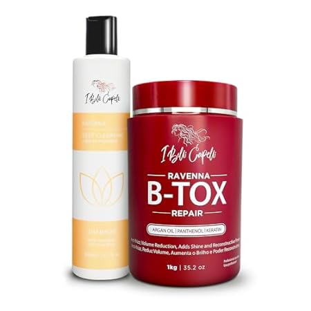 Ravenna Repair B-tox Hair Treatment Kit- Hair B-tox 1kg/3