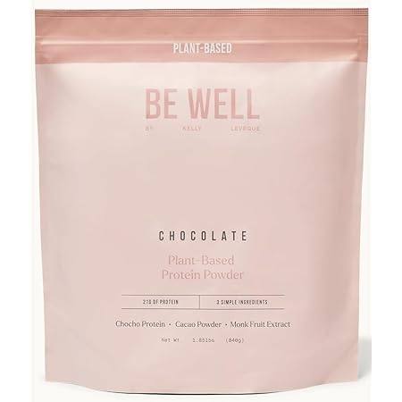 Chocolate Plant-Based Protein Powder， Vegan 21G of Protei