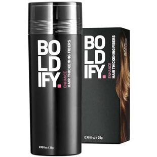 BOLDIFY Hair Fibers (28g) Fill In Fine and Thinning Hair