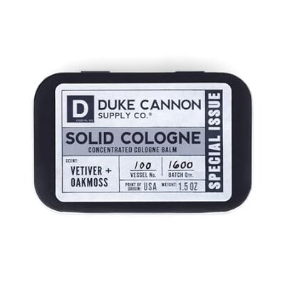 Duke Cannon Supply Co. Solid Cologne for Men Special Issu