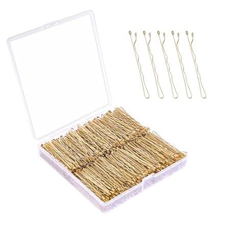 Bobby Pins Blonde Hair， 360 Pcs Blonde Bobby Pins， 2 Inch