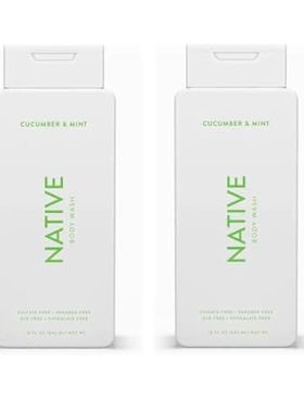 Native Body Wash Contains Naturally Derived Ingredients |