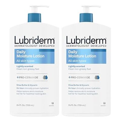 Lubriderm Daily Moisture Lotion + Pro-Ceramide with Shea