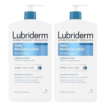 Lubriderm Daily Moisture Lotion + Pro-Ceramide with Shea