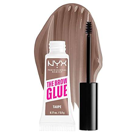 NYX PROFESSIONAL MAKEUP The Brow Glue， Extreme Hold Tinte