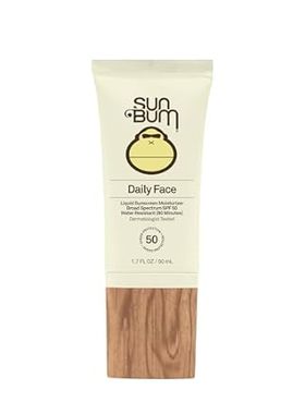 Sun Bum Daily SPF 50 Sunscreen Face Lotion | Vegan and Ha