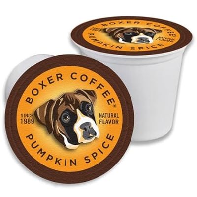 Boxer Coffee 52 Count Pumpkin Spice Natural Flavoring Sin
