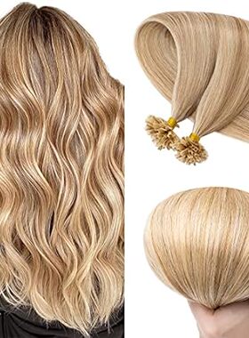 SEGO U Tip Hair Extensions Human Hair Pre Bonded Keratin