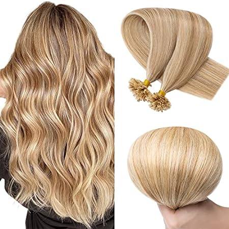 SEGO U Tip Hair Extensions Human Hair Pre Bonded Keratin