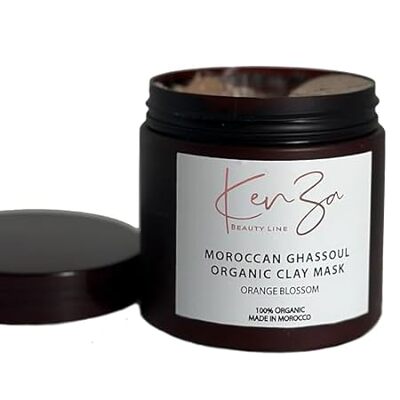 Moroccan Ghassoul Organic Clay Face Mask with Argan Oil -