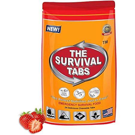 S.O.S. Rations Emergency Food Ration Survival Tabs- 2 day