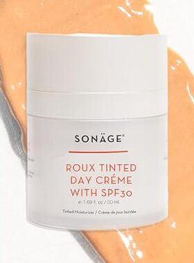 Sonage Roux Tinted Day Creme with SPF 30 | Natural， Reef-
