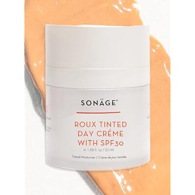 Sonage Roux Tinted Day Creme with SPF 30 | Natural， Reef-