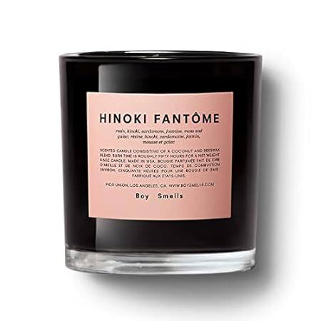 Hinoki Fant?me Boy Smells Candle， 50 Hour Long Burn， Coco