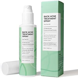Spray Treatment Acne Salicylic Acid Back