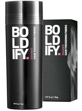 BOLDIFY Hair Fibers (56g) Fill In Fine and Thinning Hair