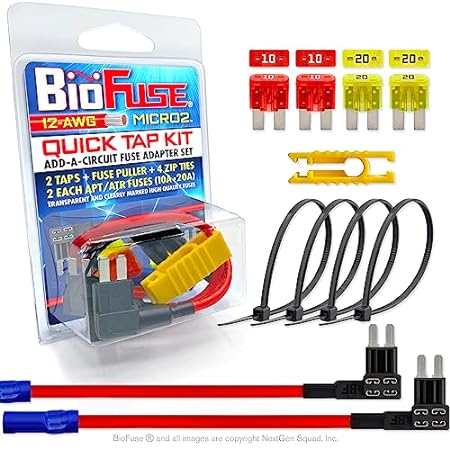 BioFuse 12 AWG Micro2 APT ATR Quick TAP KIT: 2 Add-A-Circ