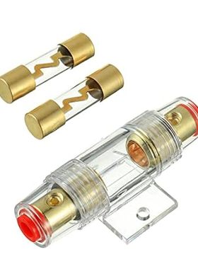 SIGANDG 4-8 Gauge AWG in-line Fuse Holder with 30A AGU Fu