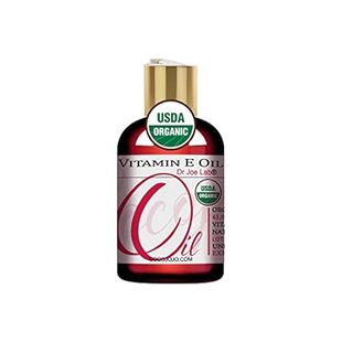 Dr Joe Lab Organic Vitamin E Oil - USDA Certified， 100% N