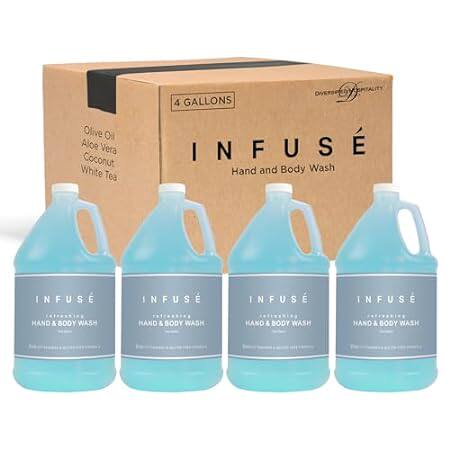 Terra Pure Infuse Hotel Body Wash/Hand Soap | 1 Gallon |