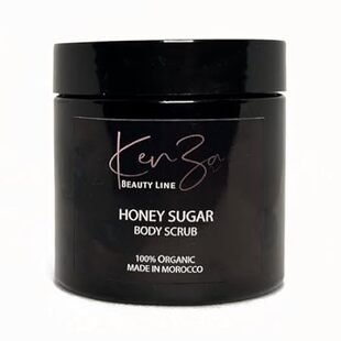 Brown Sugar Exfoliating Body Scrub with Honey and Morocca
