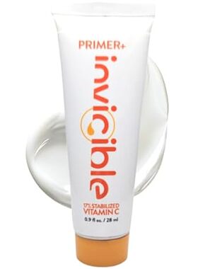 17% Stabilized Vitamin C Face Serum Meets Foundation Prim