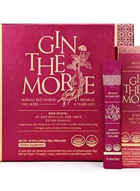 [Gin The More] Korean Red Ginseng – 30 Sachets Korean Gin