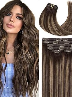 Loxxy Ultra Seamless Hair Extensions Clip in PU Weft Thic