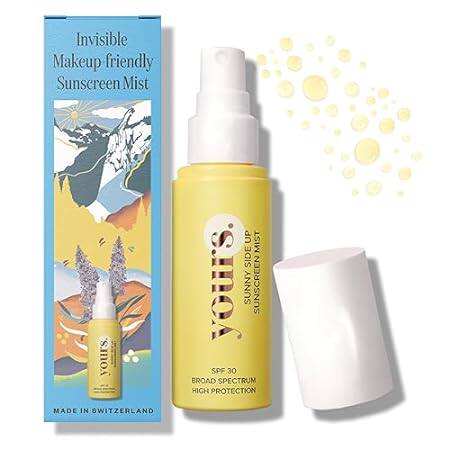 YOURS Invisible Sunscreen Sunny Side Up SPF 30 | Broad-sp