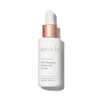 Amala Skin Plumping Hyaluronic Serum， Anti-Aging， 100% Na