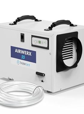 BaseAire Basement Crawl Space Dehumidifier 113 Pint with