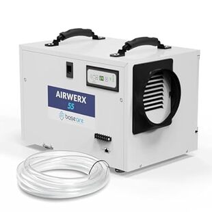 Space Crawl Basement with 113 Pint Dehumidifier BaseAire