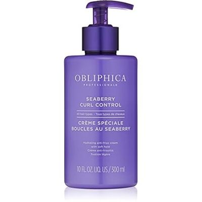 Obliphica Seaberry Curl Control Cream - Anti Frizz， Curl