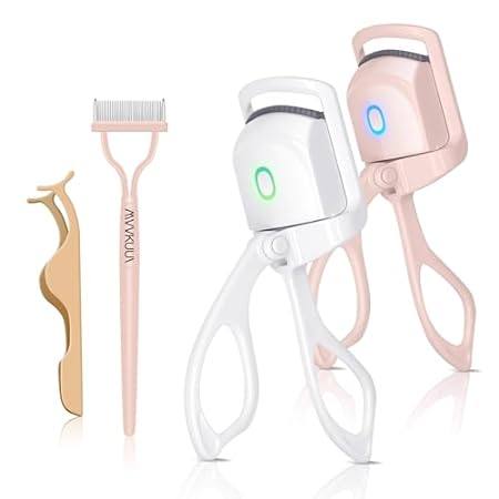[2+2pack] Heated Eyelash Curlers，Rapid Heated Lash Curler