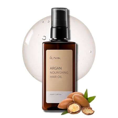 IUNIK Argan 3.9% Hair Oil Serum Nourishing for Dry and Da