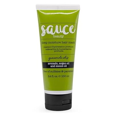 SAUCE BEAUTY Guacamole Hair Mask， 3.4 Fl Oz - Deep Condit