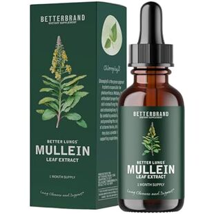 Betterbrand BetterLungs Mullein Leaf Extract - Support Lu