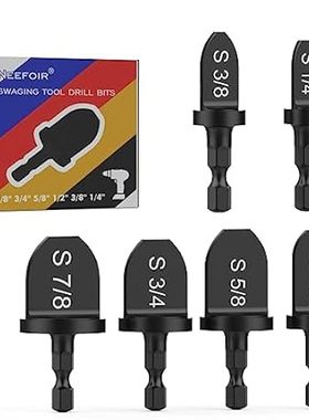 6PCS - Swaging Tool Hand Drill， Copper Tube Expander for