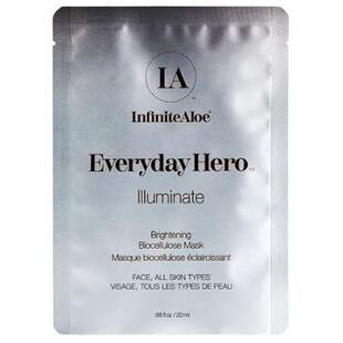 InfiniteAloe Biocellulose Fiber Face Mask， Everyday Hero